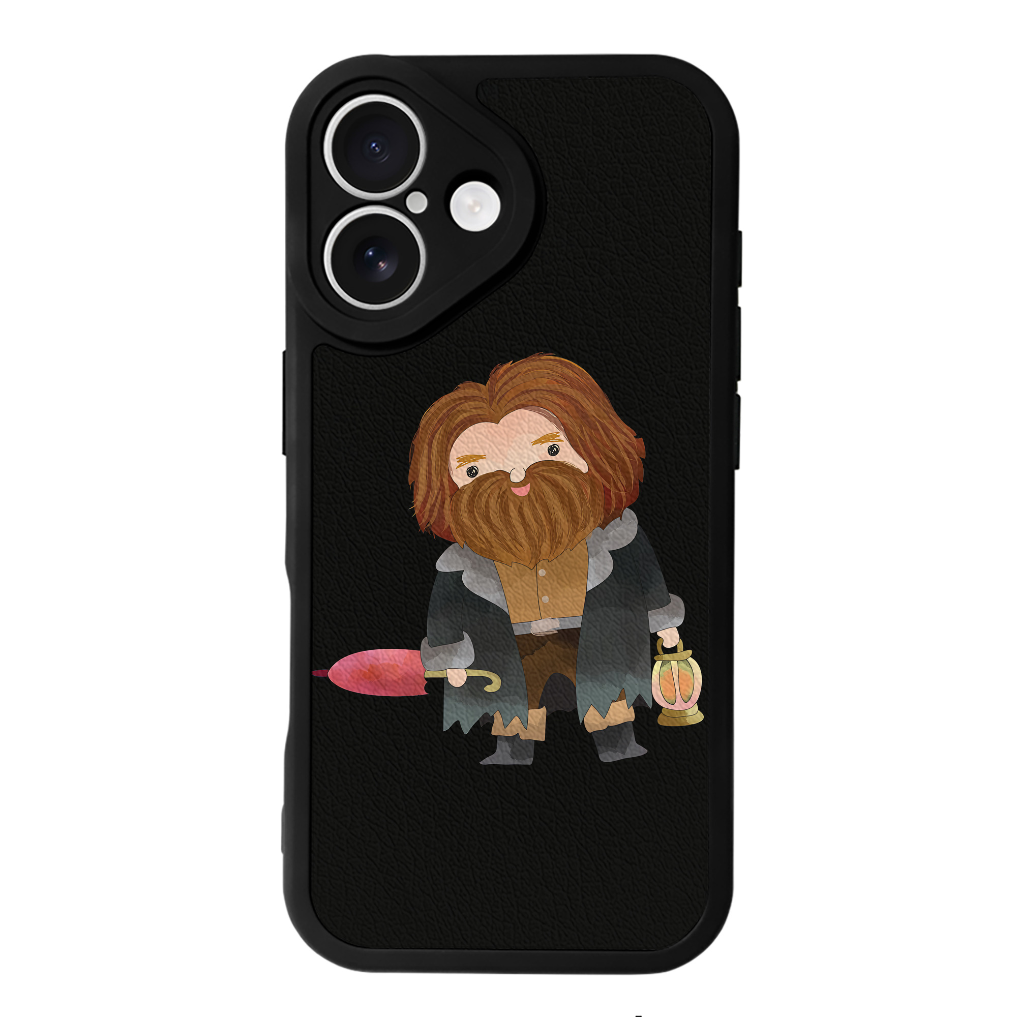 （画像用） Harry Potter ハリー・ポッターシリーズ 【iPhone 16シリーズ対応】シリコンスマホケース（レザー調） 材質：シリコン